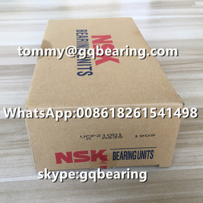 Bahan besi cor NSK UCP210 UCP210D1 Bantalan Blok Bola