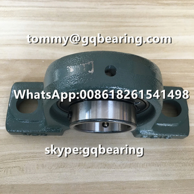 Asal Jepang Bahan besi cor NSK UCP216D1 Dua baut bantal blok bantal