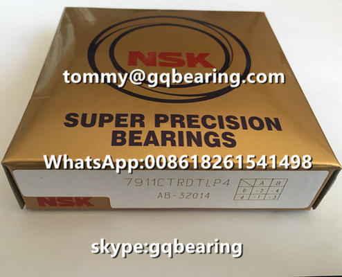 Aplikasi CNC Spindle NSK 7911CTRDTLP4 Super Precision Angular Contact Ball Bearing