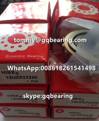 HISX 12UZ533220 Eksentrik Bearing 12UZ533220 Tembaga Cage Cylindrical Roller Bearing untuk Reducer