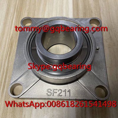 SSUCF211-32 Full stainless steel Four-bolt Flanged Housing Units UCF211-32 bantal blok bola bantalan
