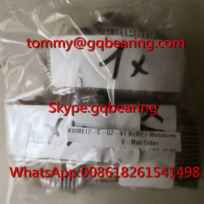 G3 Precision V1 Preload INA KWME12-C Linear Block Bearing KWME12-C-G3-V1 Pengangkutan dengan perlindungan anti korosi