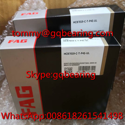 Keramik Material Bola FAG HCB7019- C- T- P4S- UL Super Precision Angular Contact Ball Bearing