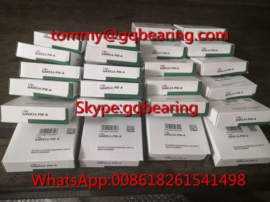 Gcr15 baja Bahan Jerman Asal INA GAKR14-PW-A Rod End Bearing GAKR14- PW- A Spherical Plain Bearing