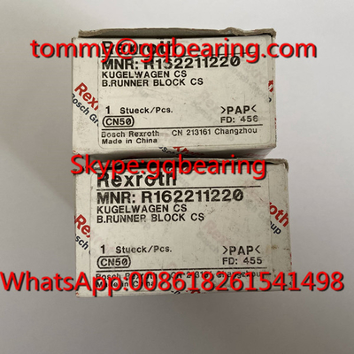Bahan Baja Karbon Rexroth R205A29320 Ball Rail Runner Block KWE-025-FNS-C0-H-1 Blok Linear