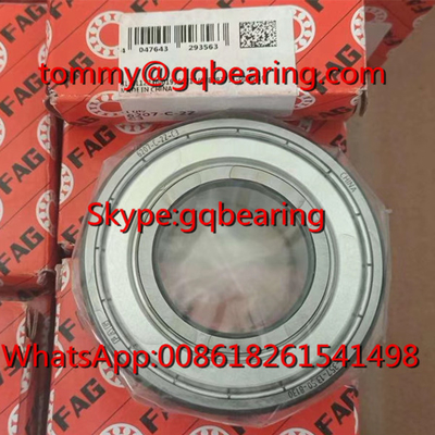 Gcr15 Baja Material Logam Shielded Deep Groove Automotive Bearings FAG 6207-C-2Z-C3 Bearings