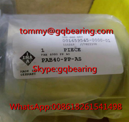 Bahan baja Gcr15 INA PAB40-PP-AS Linear Plain Bearing 40 x 62 x 80 mm