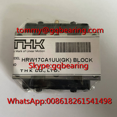 Gcr15 baja Bahan THK HRW17CA Linear Block HRW17CA1UU(GK) Precision Linear Guideway Slide Bearing