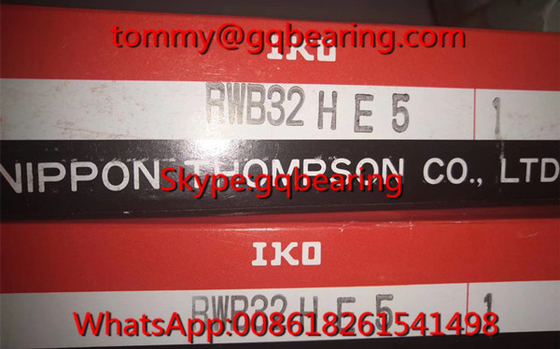 Asal Jepang Gcr15 Bahan Baja IKO RWB32HE5 Precision Flat Linear Roller Bearing