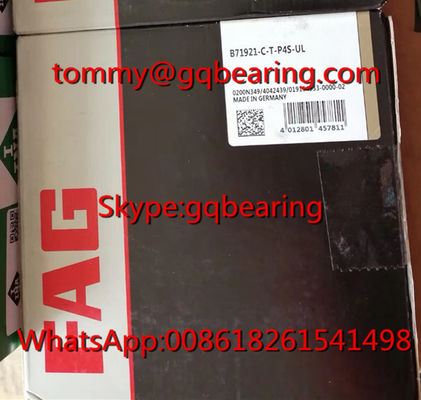 Jerman Asal Universal Matching FAG B71921-C-T-P4S-UL Spindle Bearing