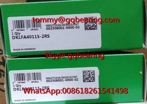 INA DKLFA30110-2RS Unit bantalan bola kontak sudut arah ganda 30*75*56mm
