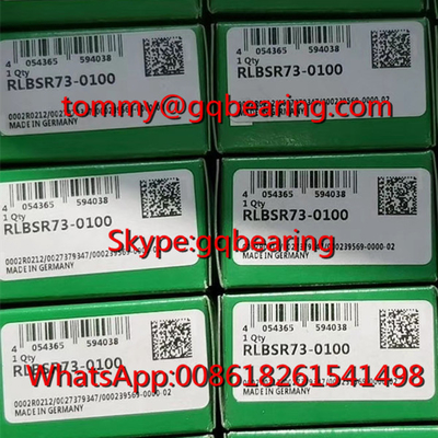 GCR15 Baja Bahan INA RLBSR73-0100 Mesin Tekstil Bantalan Baris Tunggal Deep Groove Ball Bearing