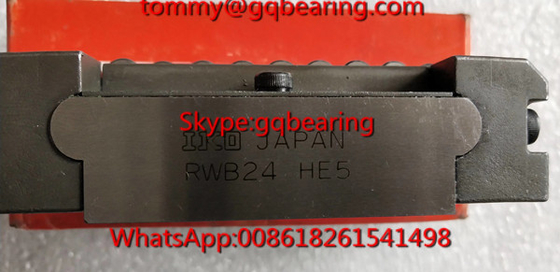 Asal Jepang Gcr15 Bahan Baja IKO RWB16HE5 Precision Flat Linear Roller Bearing