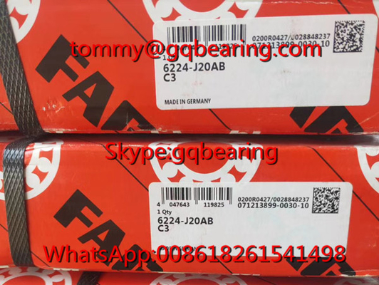 FAG 6224-J20AB-C3 Bantalan bola alur dalam baris tunggal terisolasi FAG 6324.C3.J20AA Bantalan lapisan dalam