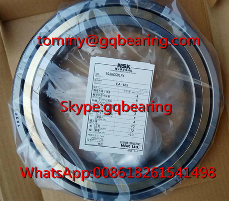 Gcr15 Baja Bahan NSK 7936CSULP4 Berbaris Satu Baris Angle Contact Ball Bearing