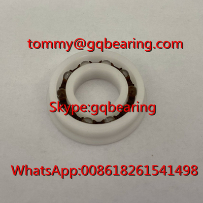 POM Bahan Plastik F6901 Flanged Plastic Ball Bearing 12x24x6mm