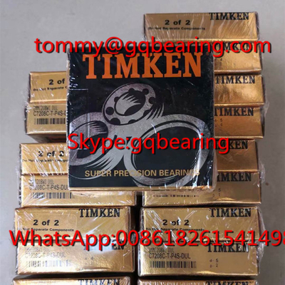 TIMKEN B7208C-T-P4S-DUL Super Precision Angular Contact Ball Bearing 40x80x18mm Sudut kontak 15 derajat