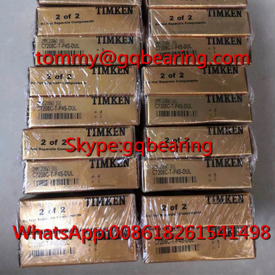 TIMKEN B7208C-T-P4S-DUL Super Precision Angular Contact Ball Bearing 40x80x18mm Sudut kontak 15 derajat