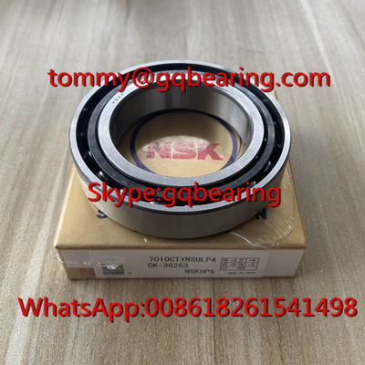 NSK 7010CTYNSULP4 Super Precision Angle Contact Ball Bearing 7010 Spindle Ball Bearing