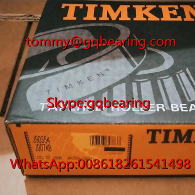 Gcr15 Bahan baja TIMKEN J90354/J90748 Bantalan rol kerucut