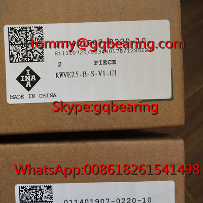 G2 Precision INA KWVE15-B-S-V1-G2 Blok Linear KWVE25-B-S-G2-V1 Tipe sempit Linear Slide Bearing