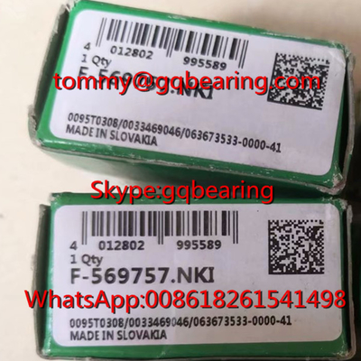 Gcr15 Baja Bahan INA F-569757.NKI Jarum Roller Bearing 25x38x20mm