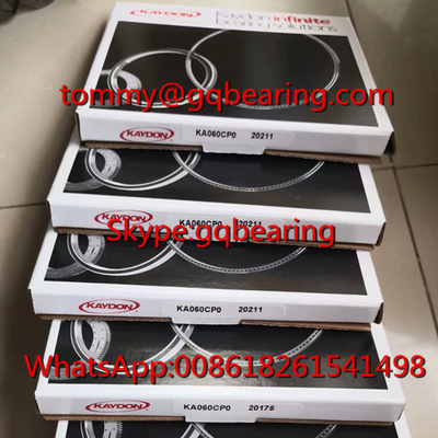 Kaydon KA060CP0 tipe terbuka Bagian tipis Bola Bearing 152.4x165.1x6.35mm KA060 Robot Bearing