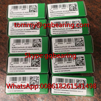 INA KLRU12X35X12-2Z Track Roller Bearing KLRU12X35X12-2Z-HLW Cam Follower Bearing