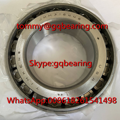 GCR15 Bahan baja TIMKEN JHM318448/JHM318410 Bantalan Rol Kerucut Otomotif