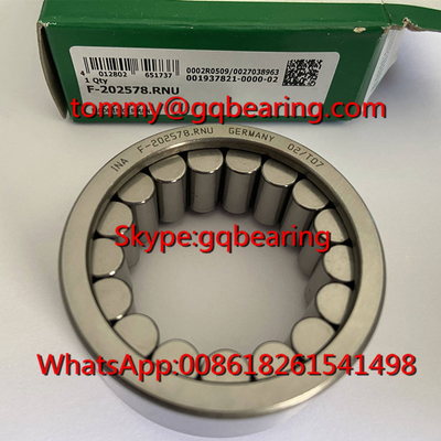 F-202578.RNU Bantalan Rol Silinder Berbaris Tunggal Tanpa Cincin Dalam Diameter dalam 35.55mm