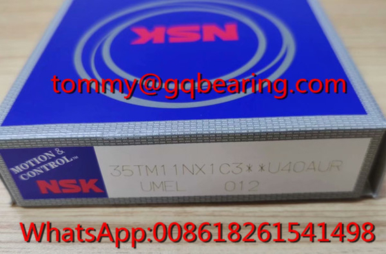 Gcr15 Baja Bahan NSK 35TM11NX1C3 U40AUR Gearbox Deep Groove Ball Bearing