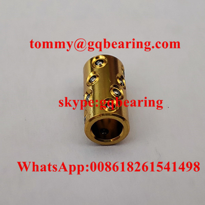 10mm Panjang Perunggu BK3510A Ball Cage Bearing Linear Motion Bearings