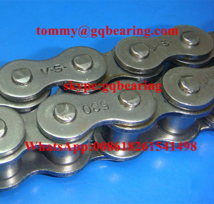 High Strength 530 Nikel Plated Roller Chain 15.875mm Pitch rantai bola stainless steel