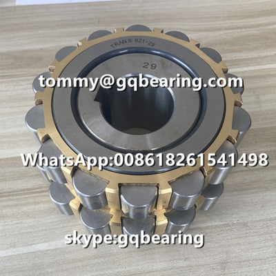 Bahan baja Gcr15 TRANS 621-21 Eksentrik Cylindrical Roller Bearing OEM Diameter dalam 95 mm