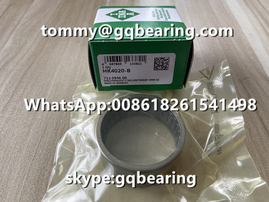 HK4020-B Gcr15 Cup Drawn Needle Roller Bearing dengan ujung terbuka