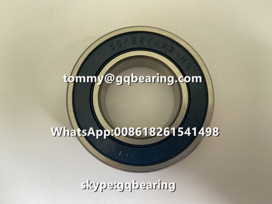 60/28YAX2-RS1 Single Row Deep Groove Ball Bearing OD 52mm Dengan Segel Karet