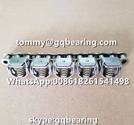 12.7mm Pitch SUS304 Stainless Steel Gripper Chain Vacuum Seal