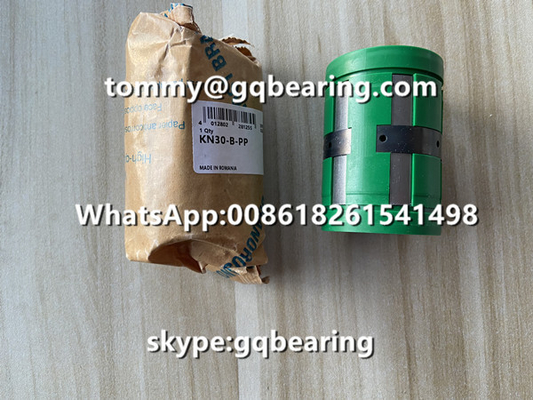 KN30-B-PP Tipe tertutup Bal Linear Bearings Shaft Diameter 30mm OD 47mm