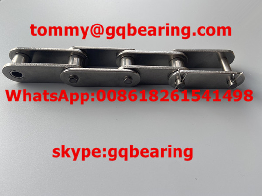 50.8mm SUS316 C2080H Double Pitch Conveyor Chain Anti Korosi Rantai baja tahan karat