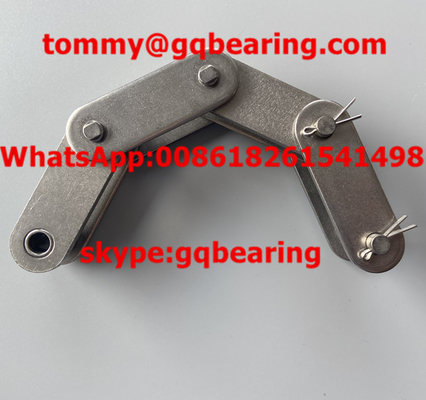 50.8mm SUS316 C2080H Double Pitch Conveyor Chain Anti Korosi Rantai baja tahan karat