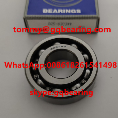 Gcr15 Deep Groove Ball Bearing B25-83 Single Row Untuk Otomotif