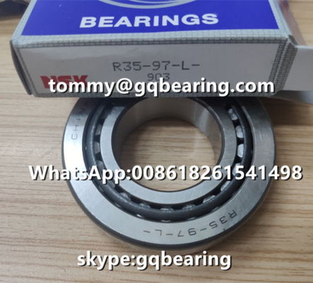 R35-97 Tapered Roller Bearing ID 35mm Dengan Steel Cage Diameter luar 70mm