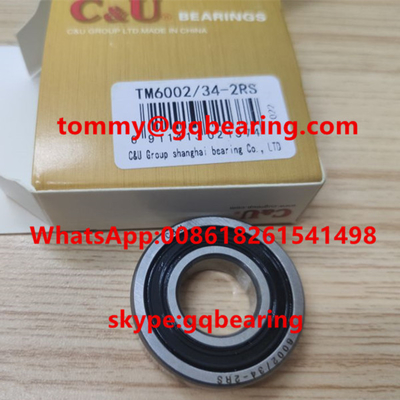 TM6210/45D3-2RSNR Deep Groove Ball Bearing Rubber Dikunci Ketebalan 20mm