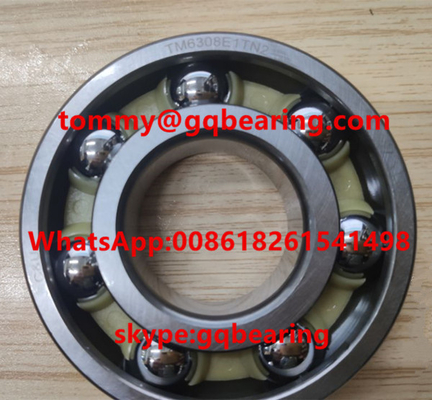 TM6308E1TN2 Tipe terbuka Deep Groove Ball Bearing Gcr15 Steel ID 40mm