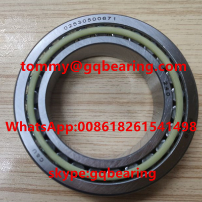 Gcr15 Nylon Cage 02530500671 Ketebalan Bantalan Roller Kerucut 20mm Untuk Otomotif