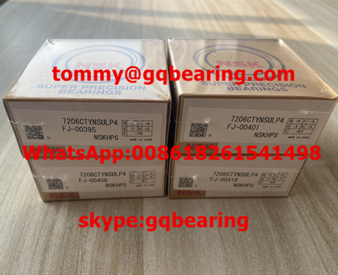7206CTYNSULP4 Bearing kontak sudut P6 Spindle Ball Bearing