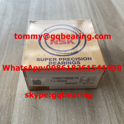 7206CTYNSULP4 Bearing kontak sudut P6 Spindle Ball Bearing
