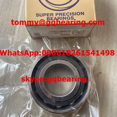 7206CTYNSULP4 Bearing kontak sudut P6 Spindle Ball Bearing