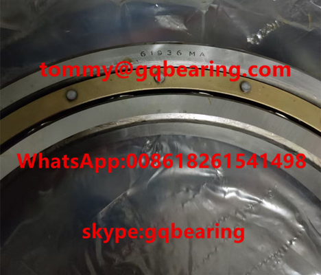 OD 250mm Brass Cage Deep Groove Ball Bearing 33mm Tinggi Tipe dinding tipis