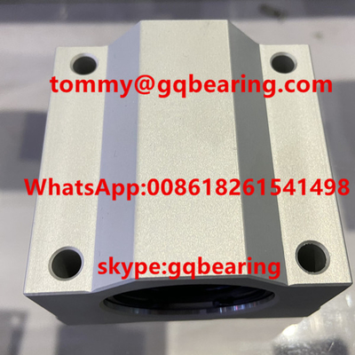 SC30UU Linear Ball Bearing Dengan Aluminium Slide Bor 30mm Static loading rating 2740 N